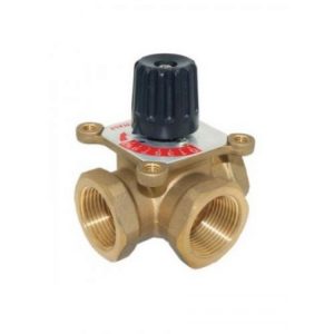 Трехходовой распределительный кран 1&quot ручной регулируемый и с возможностью монтажа элекстросервопривода M030101DAB