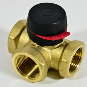 Трехходовой распределительный кран 3/4&quot (смесительный клапан) с возможностью монтажа элекстросервопривода M030101DAB