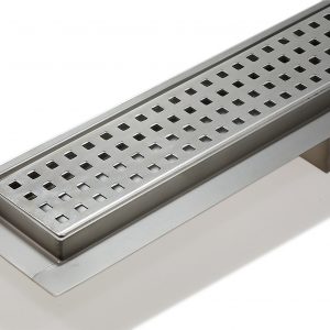 Душевой лоток с решеткой под кладку плитки защита от запаха:(сухой +гидрозатвор) (70*500мм) BAD455002