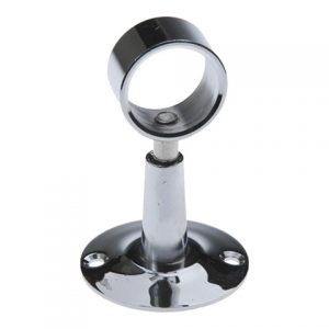 Крепление для полотенцесушителей телескопическое Хром. K21-3/4