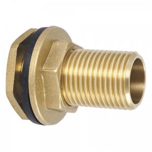 Врезка в бочку 1/2 с фланцем для резервуара с левой резьбой TIM SDF022R