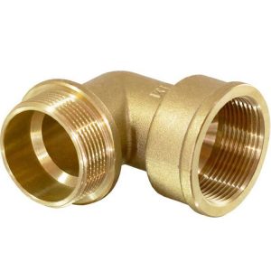 Уголок переходной Латунный резьба внутр./наруж LF032