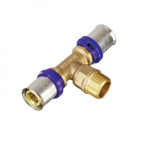 Пресс-фитинг, Тройник 16*1/2 внутр. TIM F-T1602F