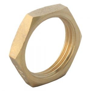 Контрагайка 3/8 латунный без покрытия TIM GF008