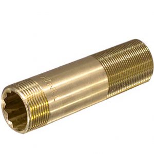 Сгон латунный 200мм. Ф-3/4M*3/4M TIM A-SM033D-200