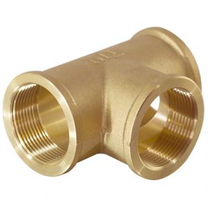 Тройник латунный Ф-1&quot 1/2F*1&quot 1/2F*1&quot 1/2F TIM TF666