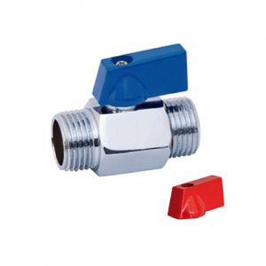 Мини кран для воды, хром 1/2" в - 1/2" н DE22MF