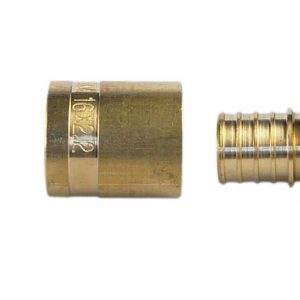 Концовка для коллектора под трубу PEX 1/2*16(2.2), накидная гайка HJS002-16