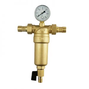 Фильтр промывной 3/4" с манометром JH-2001Y2