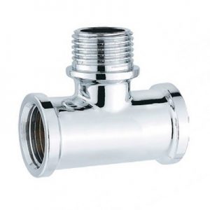 Тройник переходной. Хром. K-TFMF222