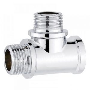 Тройник переходной. Хром. K-TMFF222