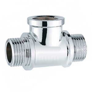 Тройник переходной Хром. K-TMFM222