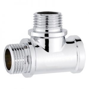 Тройник переходной Хром. K-TMMF222