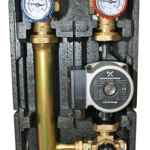 Насосная группа быстрого монтажа с трехходовым смесительным клапаном ZEISSLER NG-MK-0101