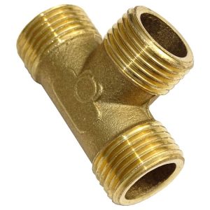 Тройник Латунный Н-Н-Н TM222
