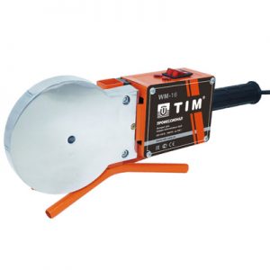 Паяльник для подготовки соединения ППР труб и фитингов мощ-ть 1800Вт, 75-110мм TIM WM-16