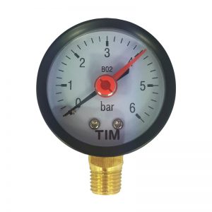 Манометр радиального подключения, до 10 бар Y-50-10