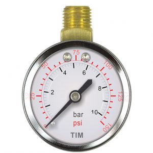 Манометр радиального подключения, до 10 бар Y-50C-10