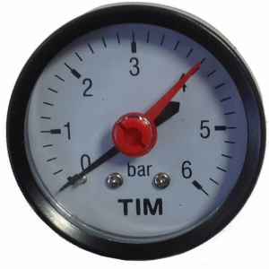 Манометр аксиального подключения, до 10 бар Y-50T-10