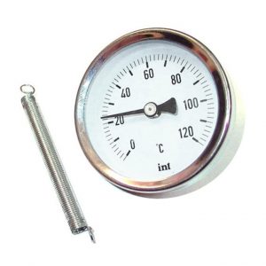 Термометр с гильзой от 0? до 80? Y-63A-50-120