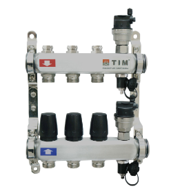 Коллекторная группа без расходомеров &quot КВАДРАТ&quot без расходомеров 8 хода