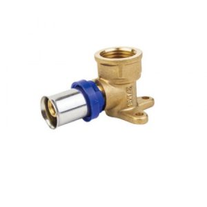 Пресс-фитинг. Уголок установочный с креплением F-ZL1602F