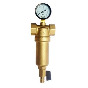 Фильтр промывной " мини" манометром JH-3005