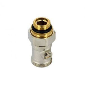 Кран для нижнего подключения радиатора прямой 3/4*1/2 TIM ME320AC