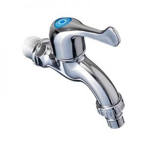 Кран водоразборный хром со штуцером 1/2" TIM KDE1224