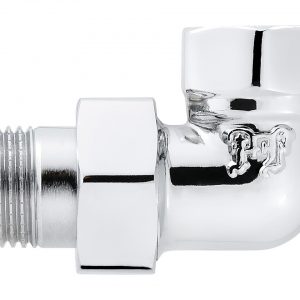 Американка угловая 1" , хром TIM K30-HJL044