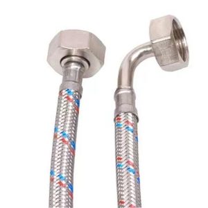 Подводка заливная для стиральной машины угловая 3/4&quot накидная гайка - 3/4&quot внутренняя C39-10