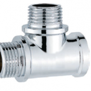 Тройник переходной Хром. K-TMMF333