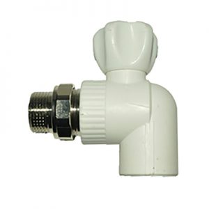 Вентиль для радиатора ППР разборный, прямой, с американкой Ф20 х 1/2&quot TIM Tpp06-vsr-200200