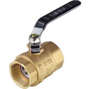 Кран шаровой г-г рычаг DE1202