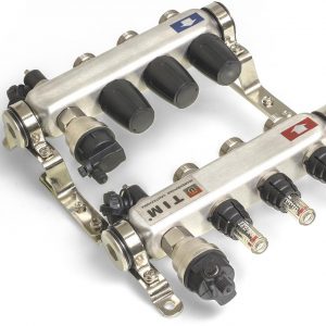 Коллекторная группа с расходомерами &quot КВАДРАТ&quot 4 хода